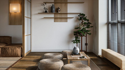 Nguyên tắc thiết kế nội thất chung cư phong cách Nhật Bản